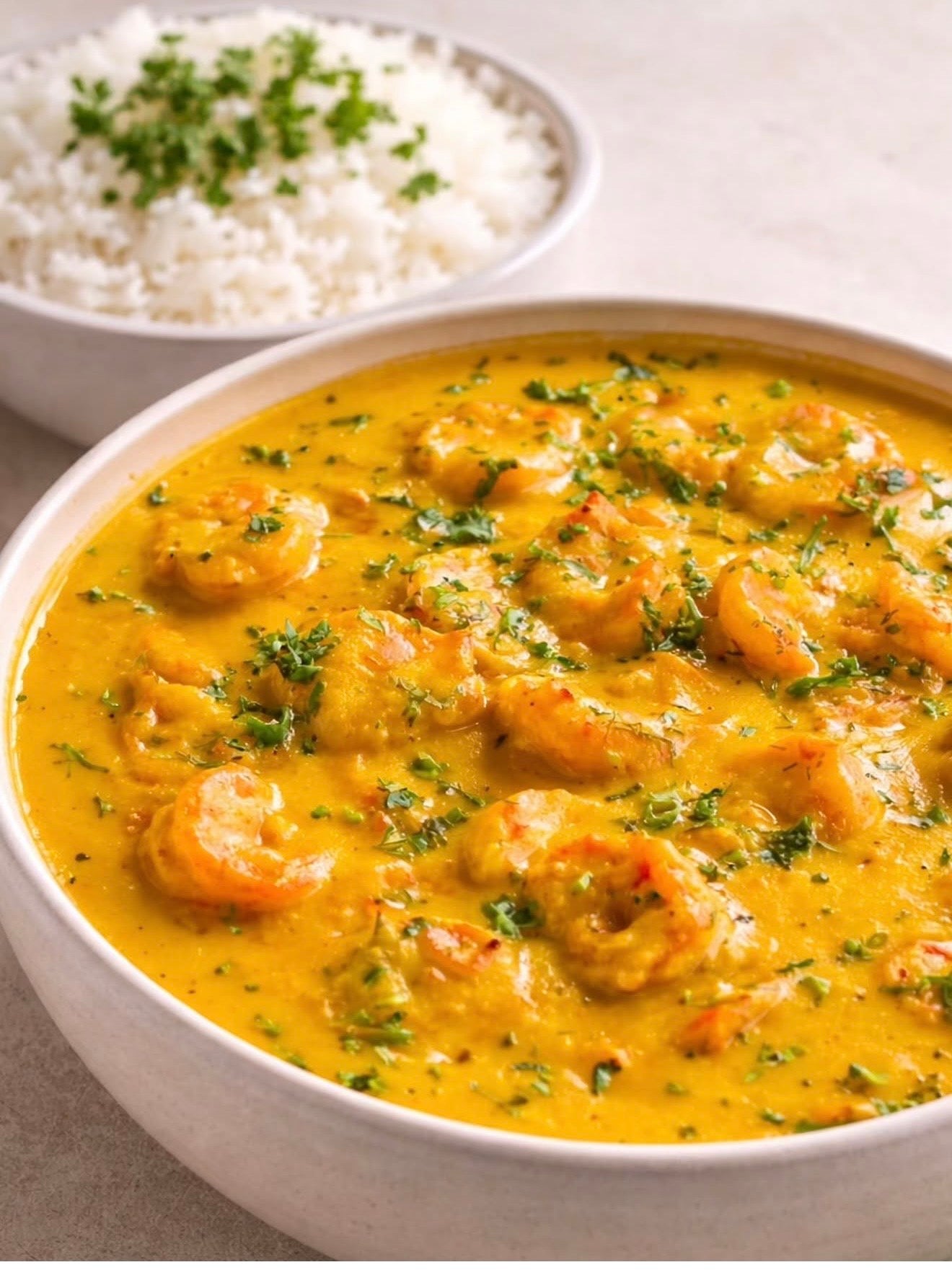 Brazilian Shrimp Bobó (Shrimp in Creamy Cassava Sauce)